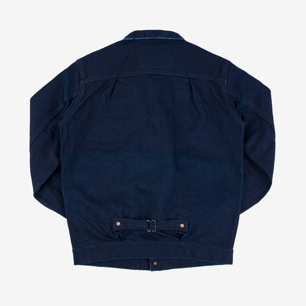 Iron Heart IHJ-140-IG 19oz Selvedge Denim Type I Jacket - Indigo/Grey