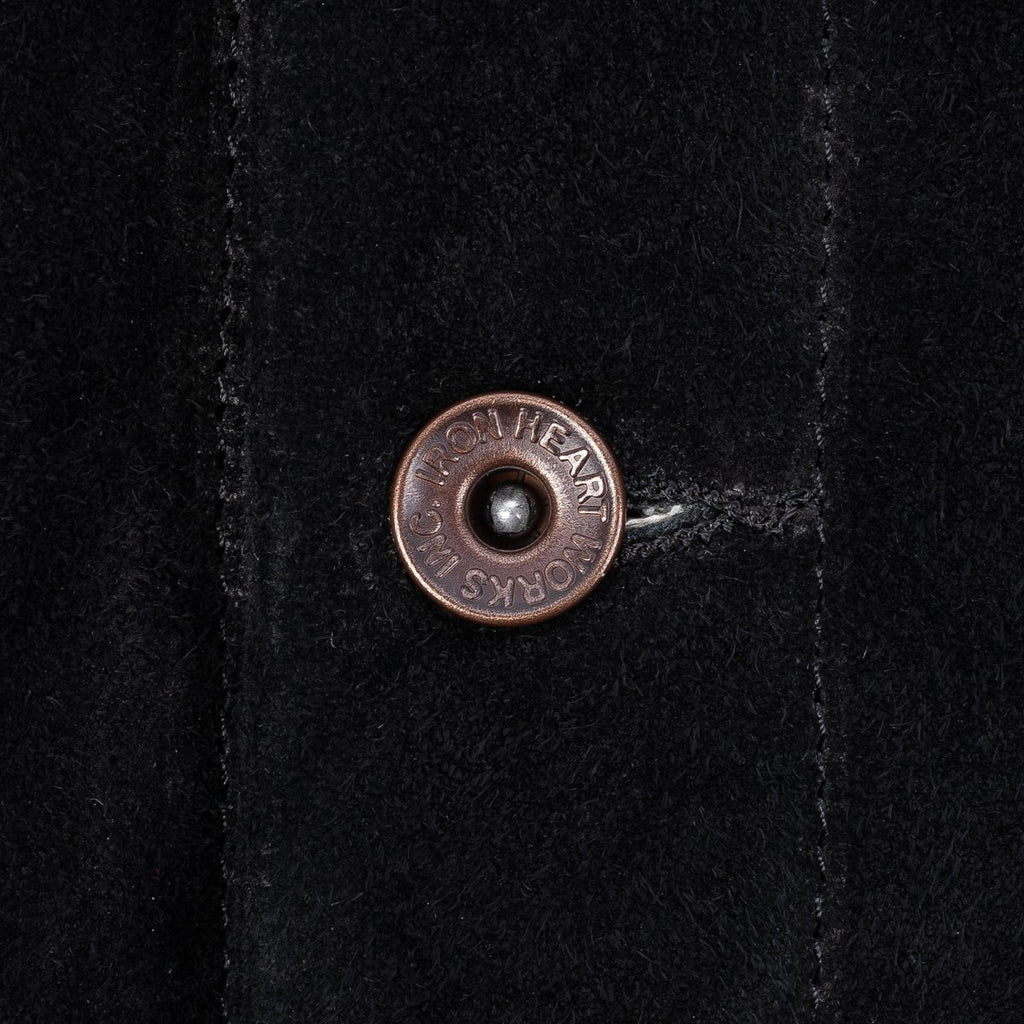 IRON HEART IHJ-49-BLK - Split Steer Modified Type III Jacket - Black