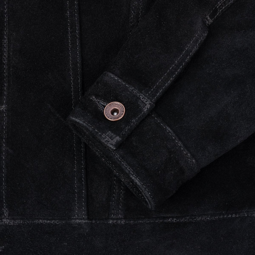 IRON HEART IHJ-49-BLK - Split Steer Modified Type III Jacket - Black