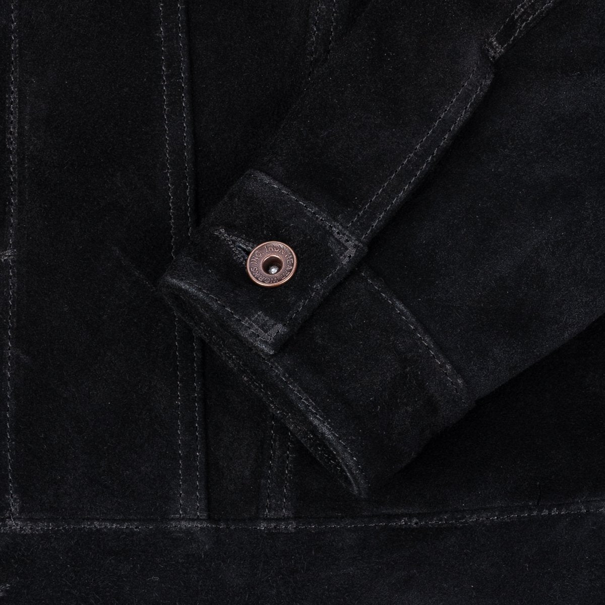 IRON HEART IHJ-49-BLK - Split Steer Modified Type III Jacket - Black