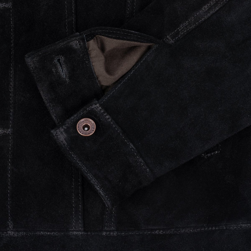 IRON HEART IHJ-49-BLK - Split Steer Modified Type III Jacket - Black