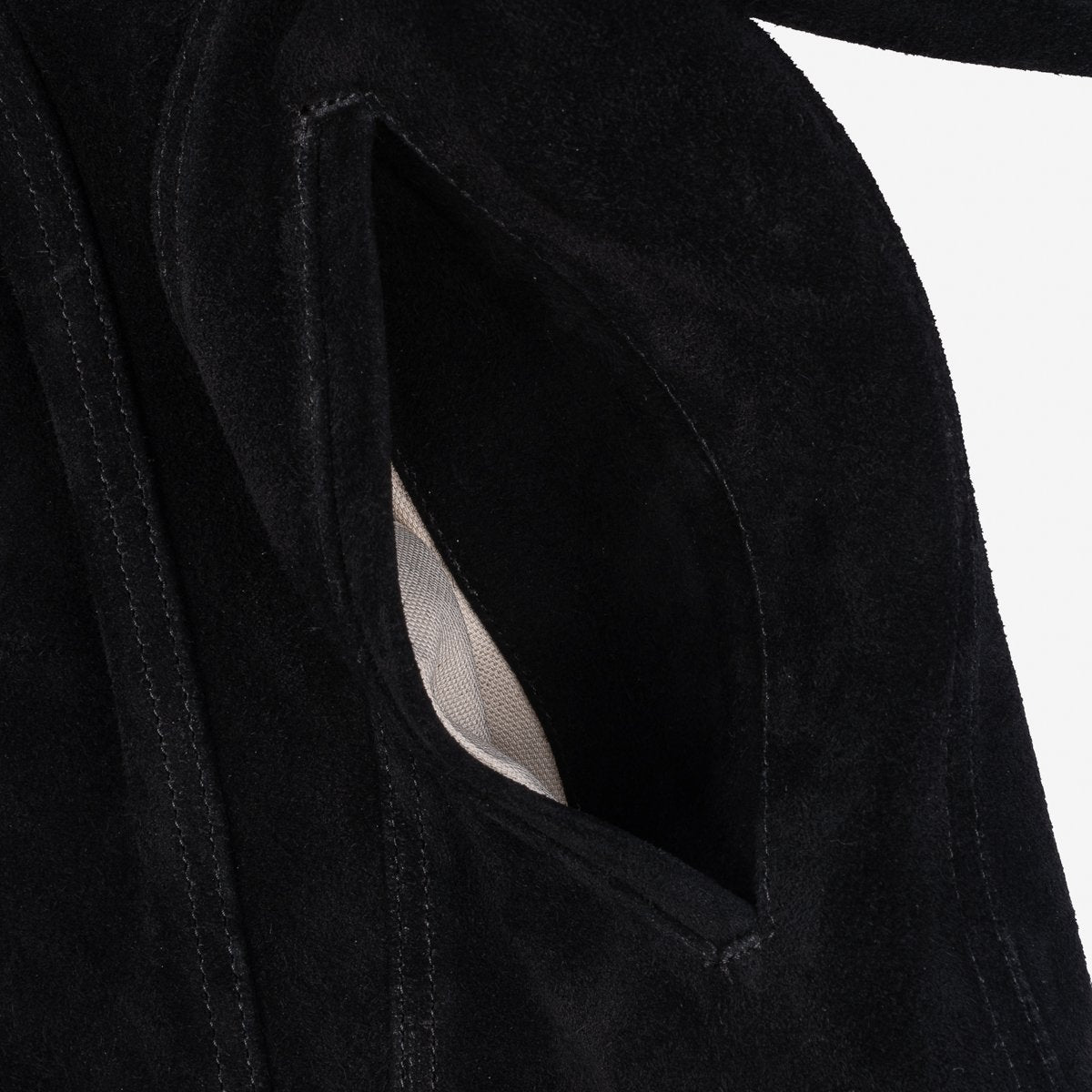 IRON HEART IHJ-49-BLK - Split Steer Modified Type III Jacket - Black