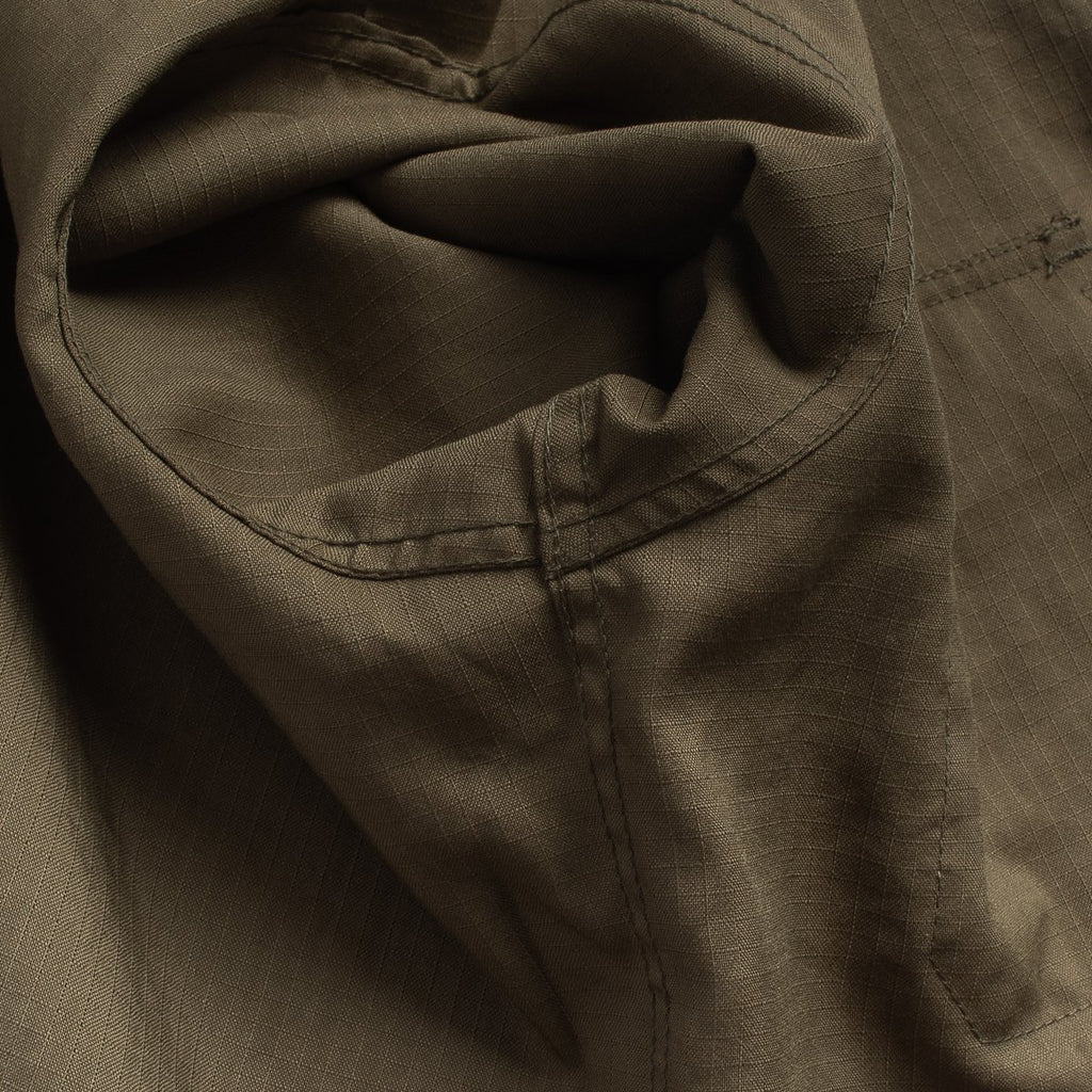 Iron Heart - IHSH-286-OLV - Ripstop Short Sleeved Mechanic Shirt - Olive Green ( ONLINE ONLY! )