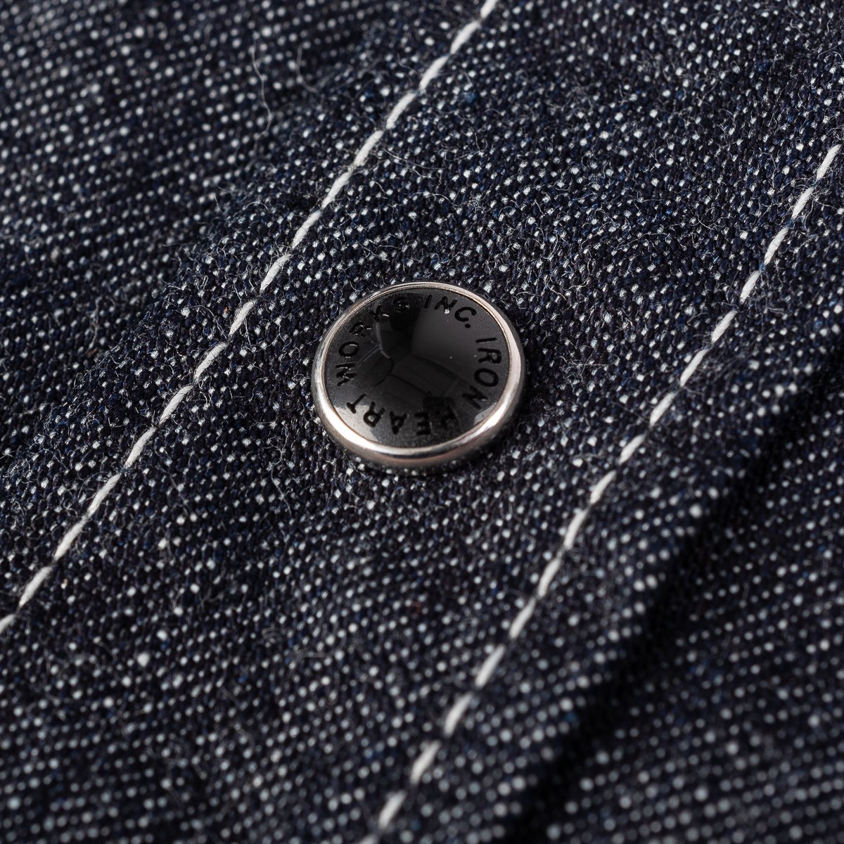 Iron Heart IHSH-320-IND 10oz Selvedge Denim Western Shirt