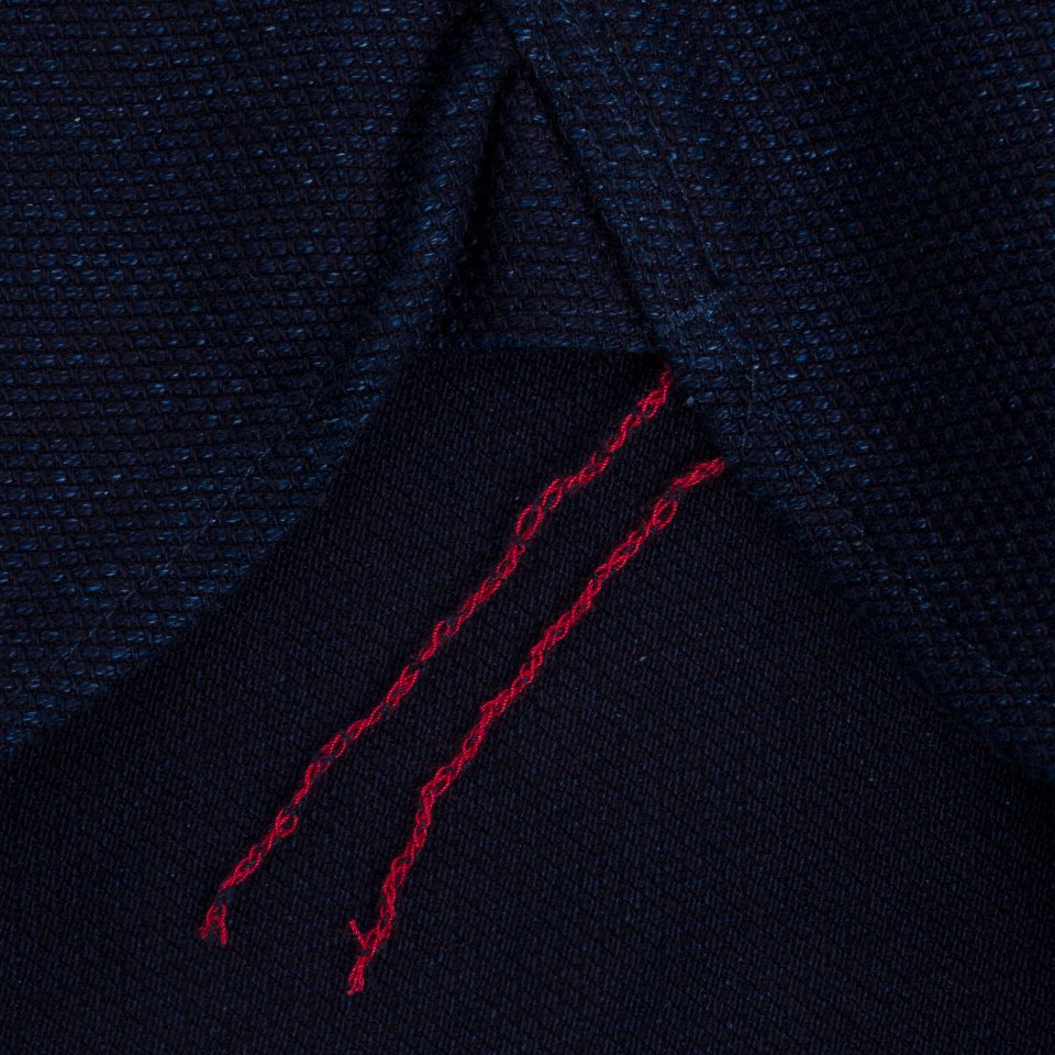 Iron Heart - IHSH-397-IND 21oz Sashiko Work Shirt - Indigo