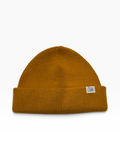 Merz b. Schwanen WATCH CAP, RIBBED STRUCTURE, MERINO WOOL, CLASSIC FIT- Honey