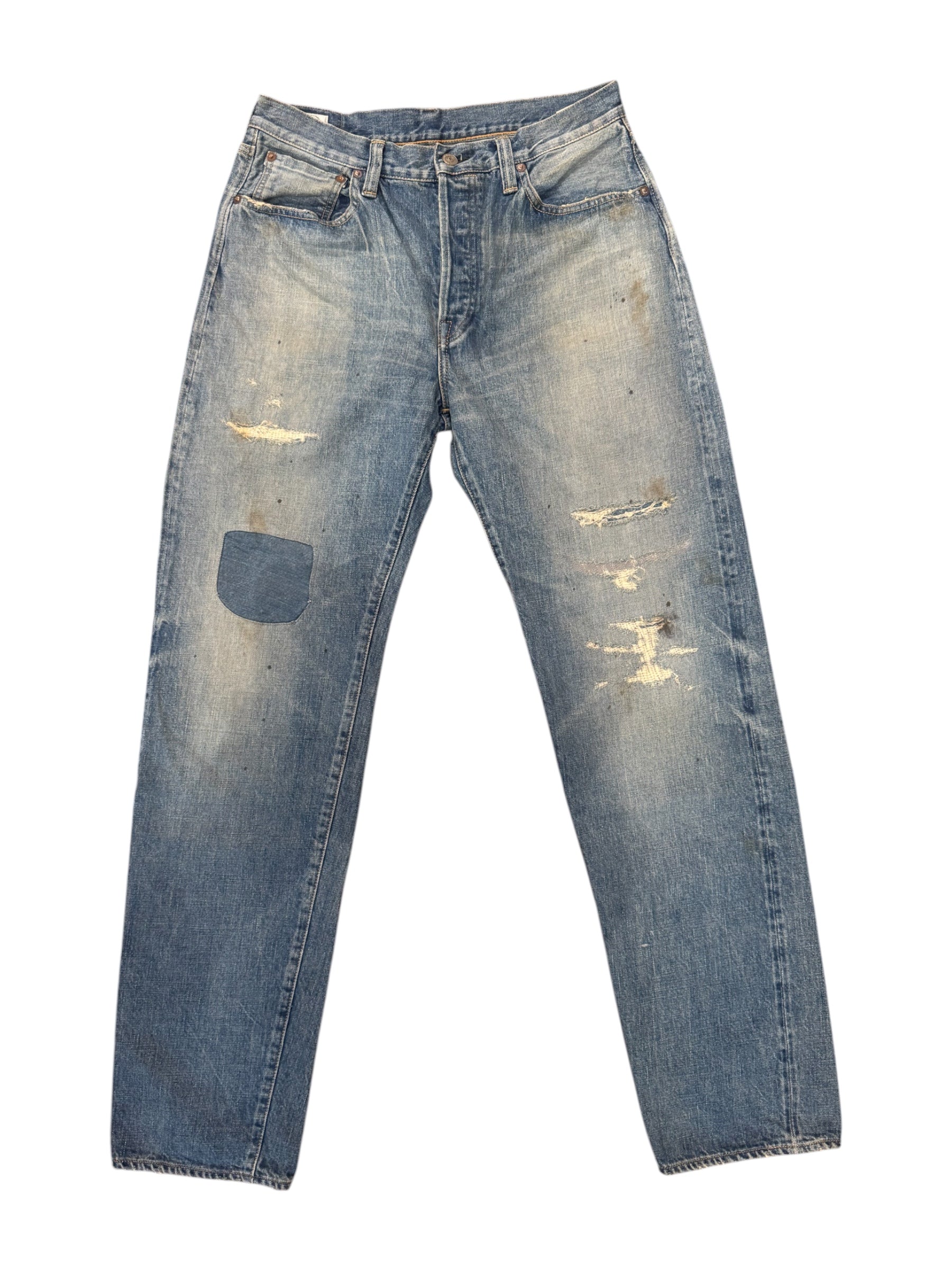 Omoto 0615 13.5oz 6 years wash Relax Fit