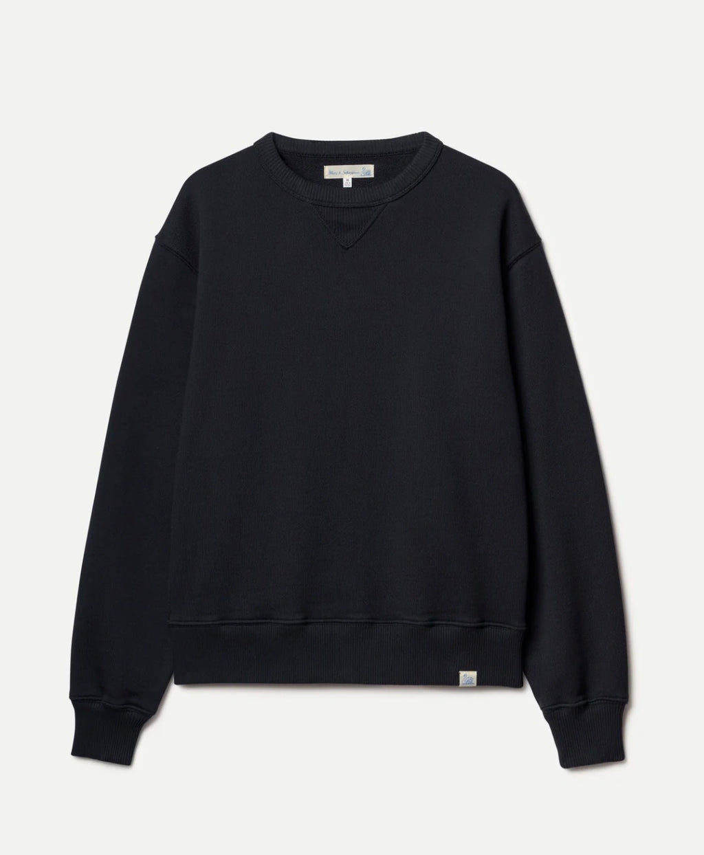 Merz b. Schwanen Classic Fit Sweatshirt Deep Black