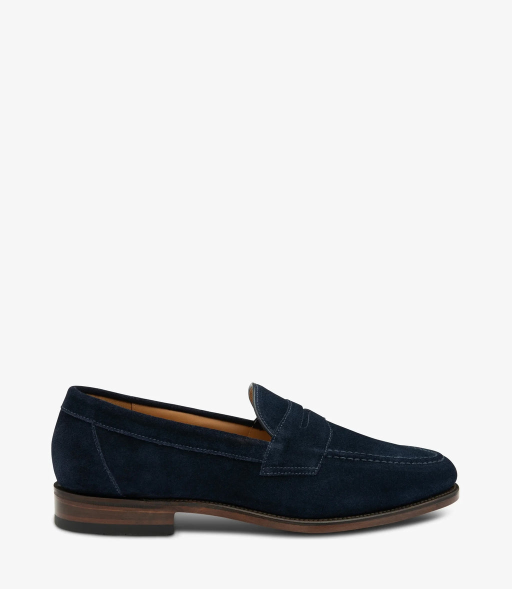 Loake Imperial - Navy Suede