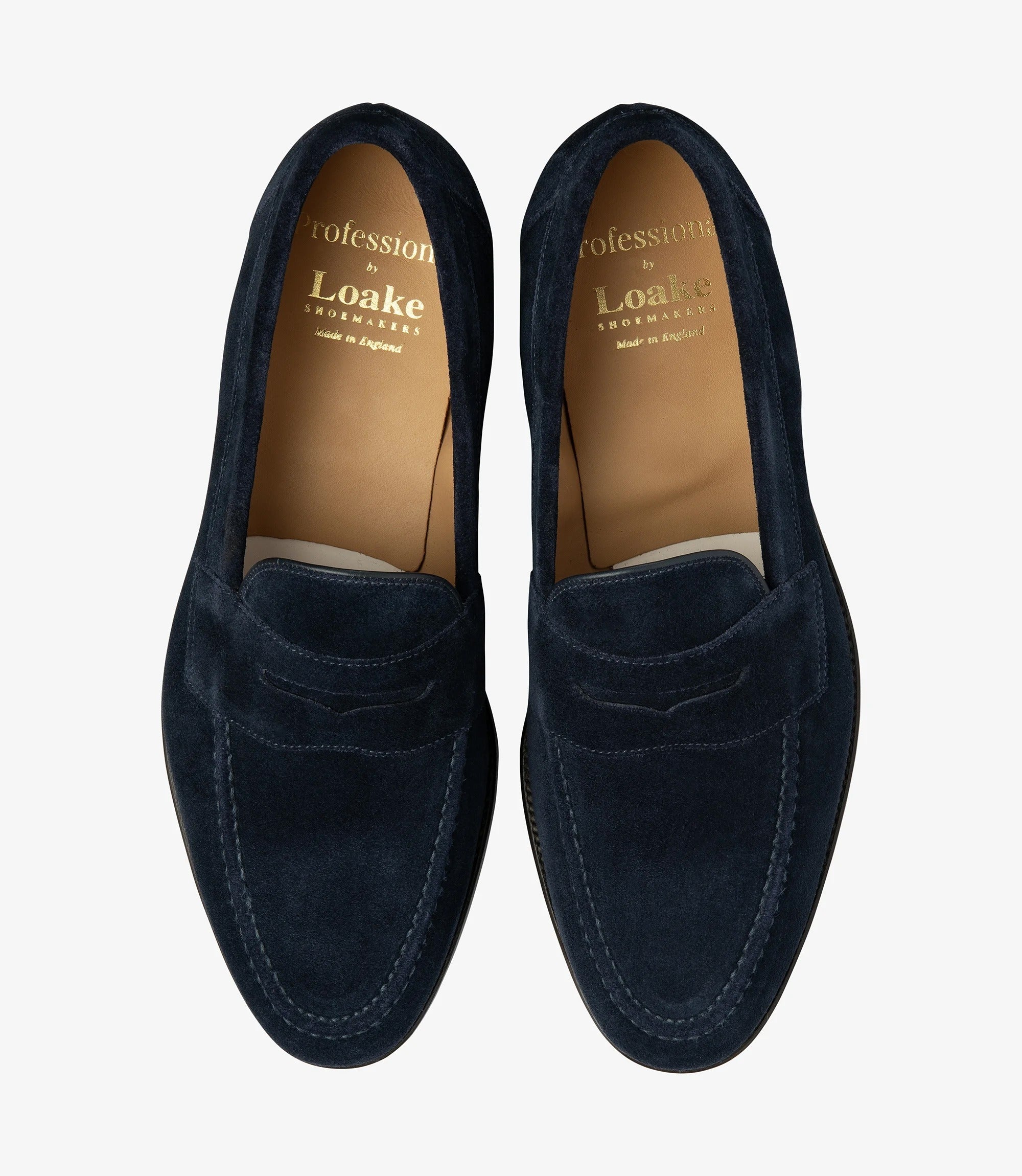 Loake Imperial - Navy Suede