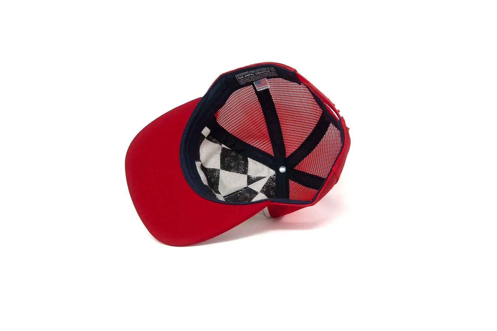 Ampal In The Dirt Premium Trucker Cap Red