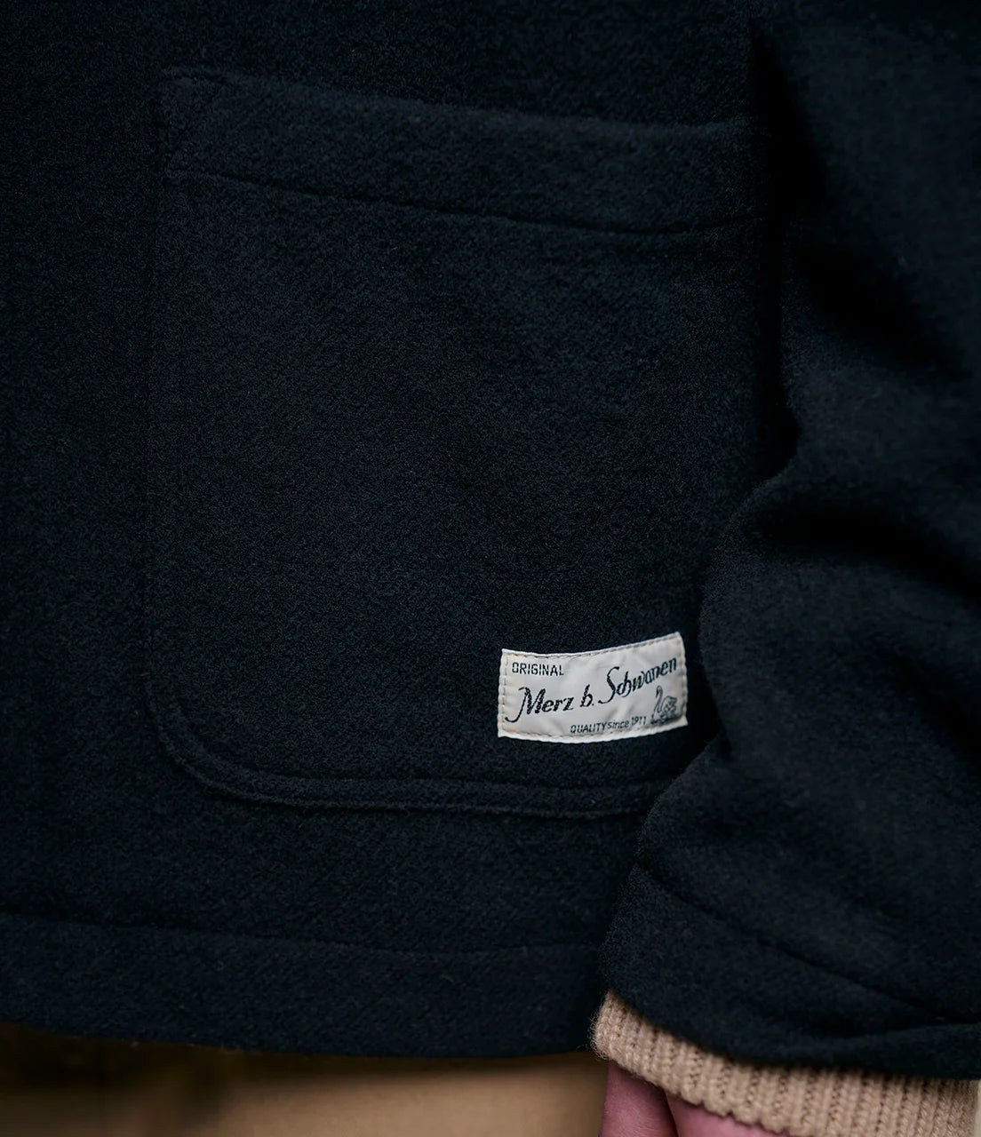 Merz b. Schwanen JKT05WO Worker's Burel Wool Jacket