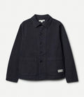 Merz b. Schwanen JKT05.98.2 Worker's Cotton Twill Jacket Charcoal