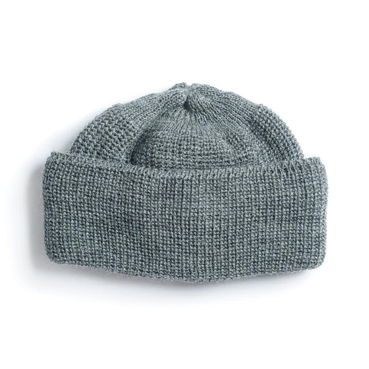 Heimat Textil Mechanic Beanie - Virgin Wool Battleship Grey