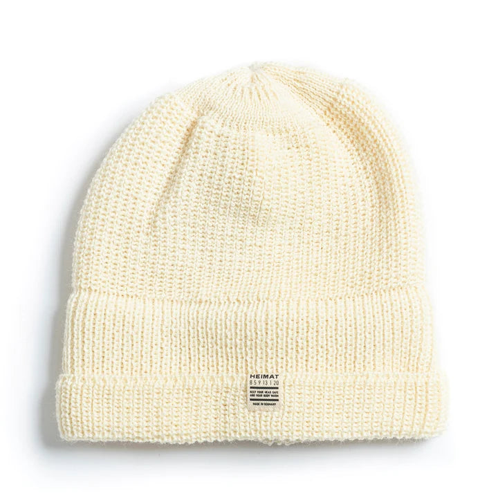 Heimat Textil Mechanic Beanie - Virgin Wool Seashell