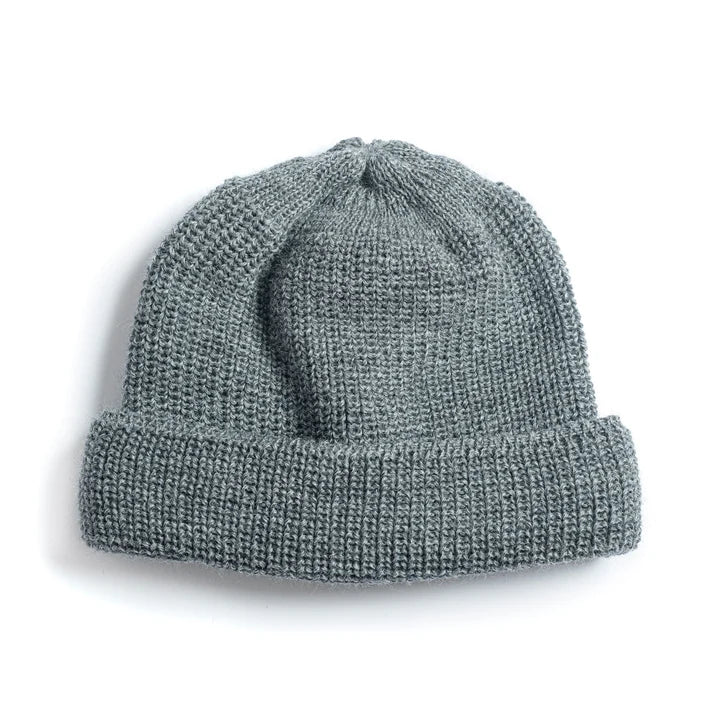 Heimat Textil Mechanic Beanie - Virgin Wool Battleship Grey