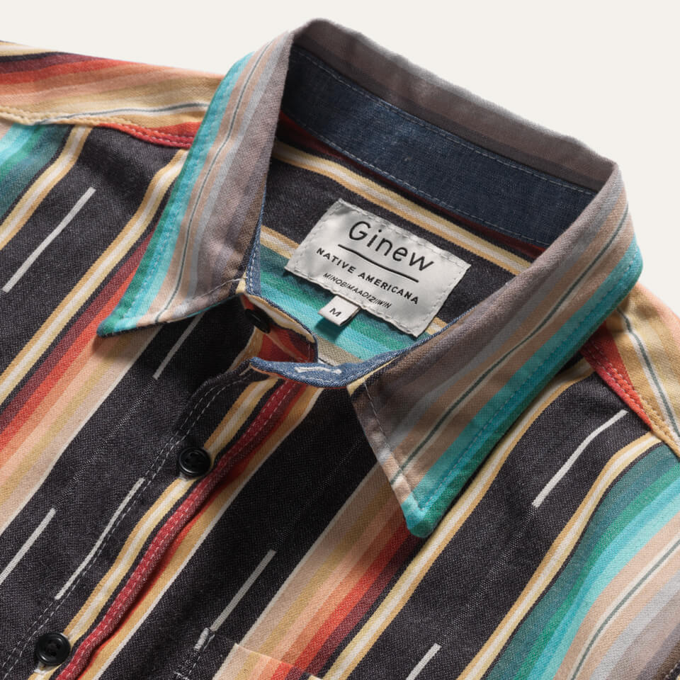 Ginew - Mohican Striped Shirt