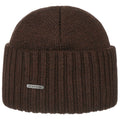 Stetson Northport Wool Beanie, Dark Brown 8519301 61