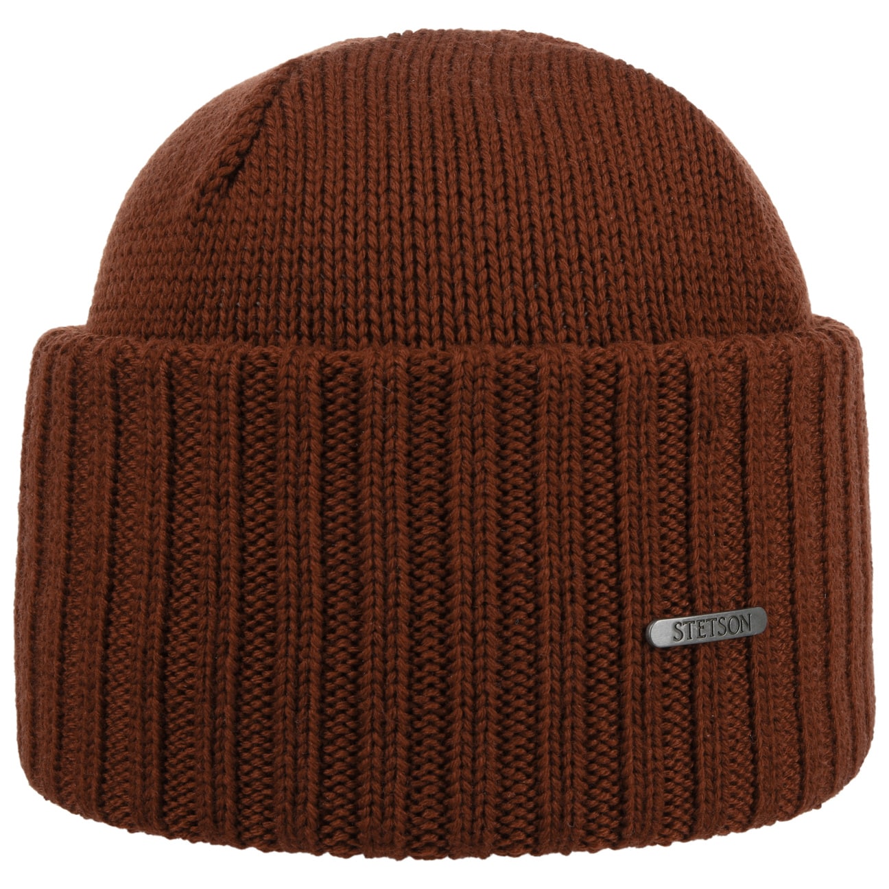 Stetson Northport Wool Beanie 8519301, Rust 86