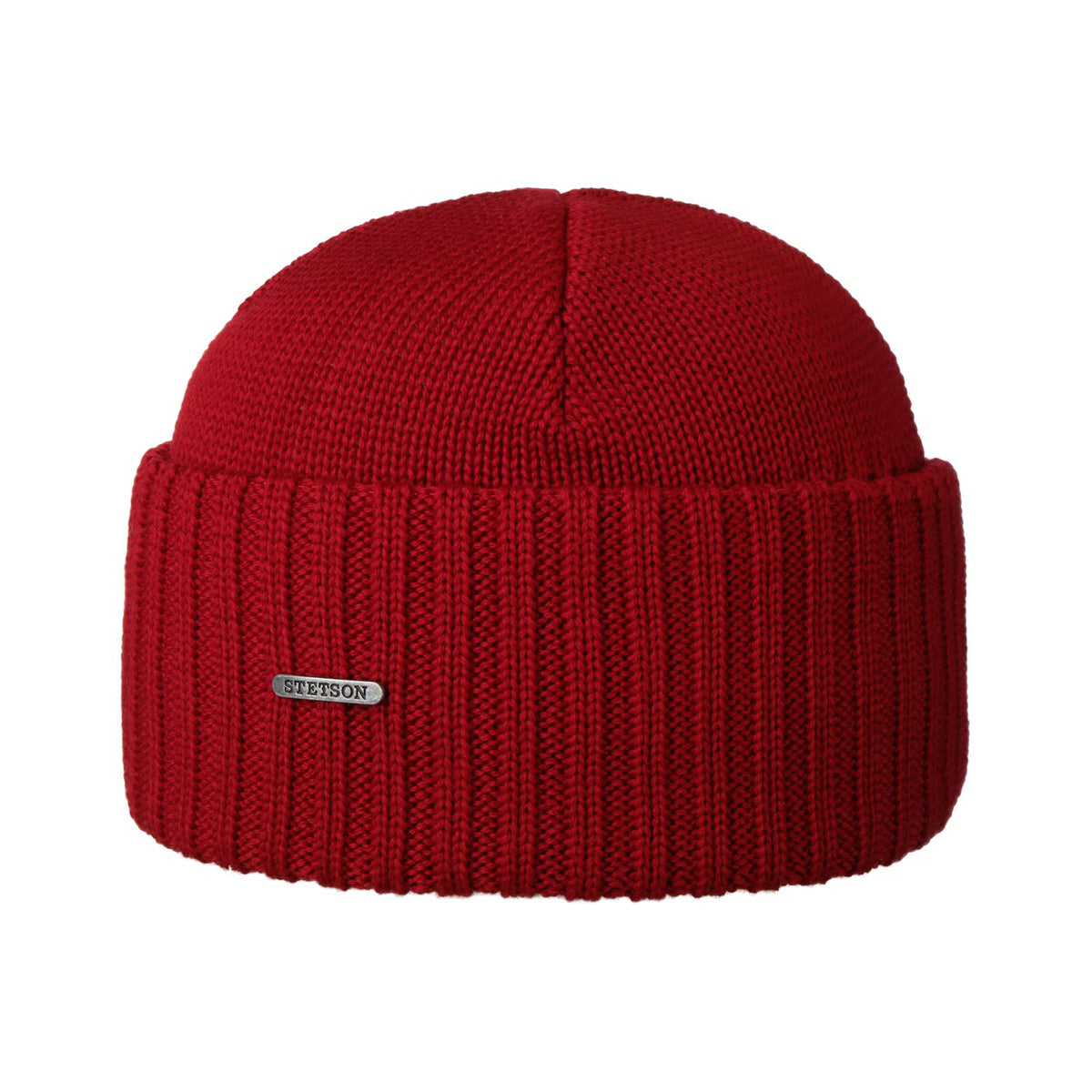 Stetson Northport Wool Beanie, Red 8519301 8