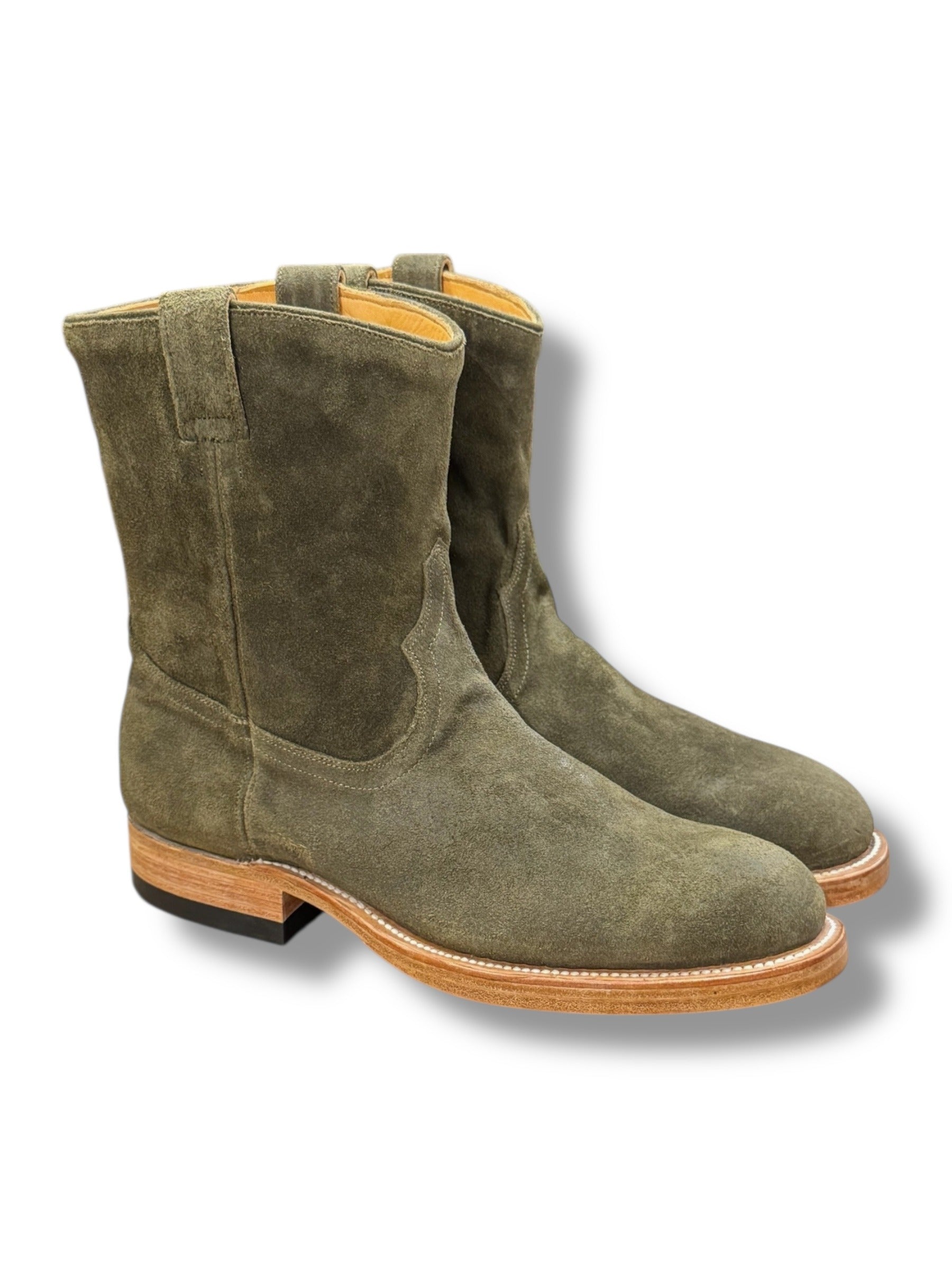 UNMARKED - Boondocker boots - Khaki Roughout