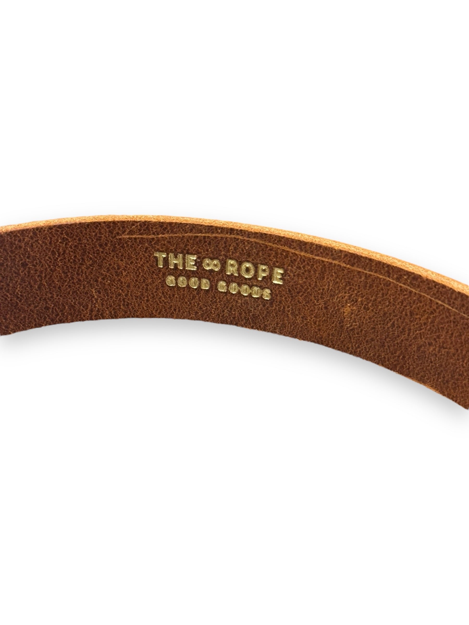 The Rope — Semi Heavy Brass Buckle Belt Copper