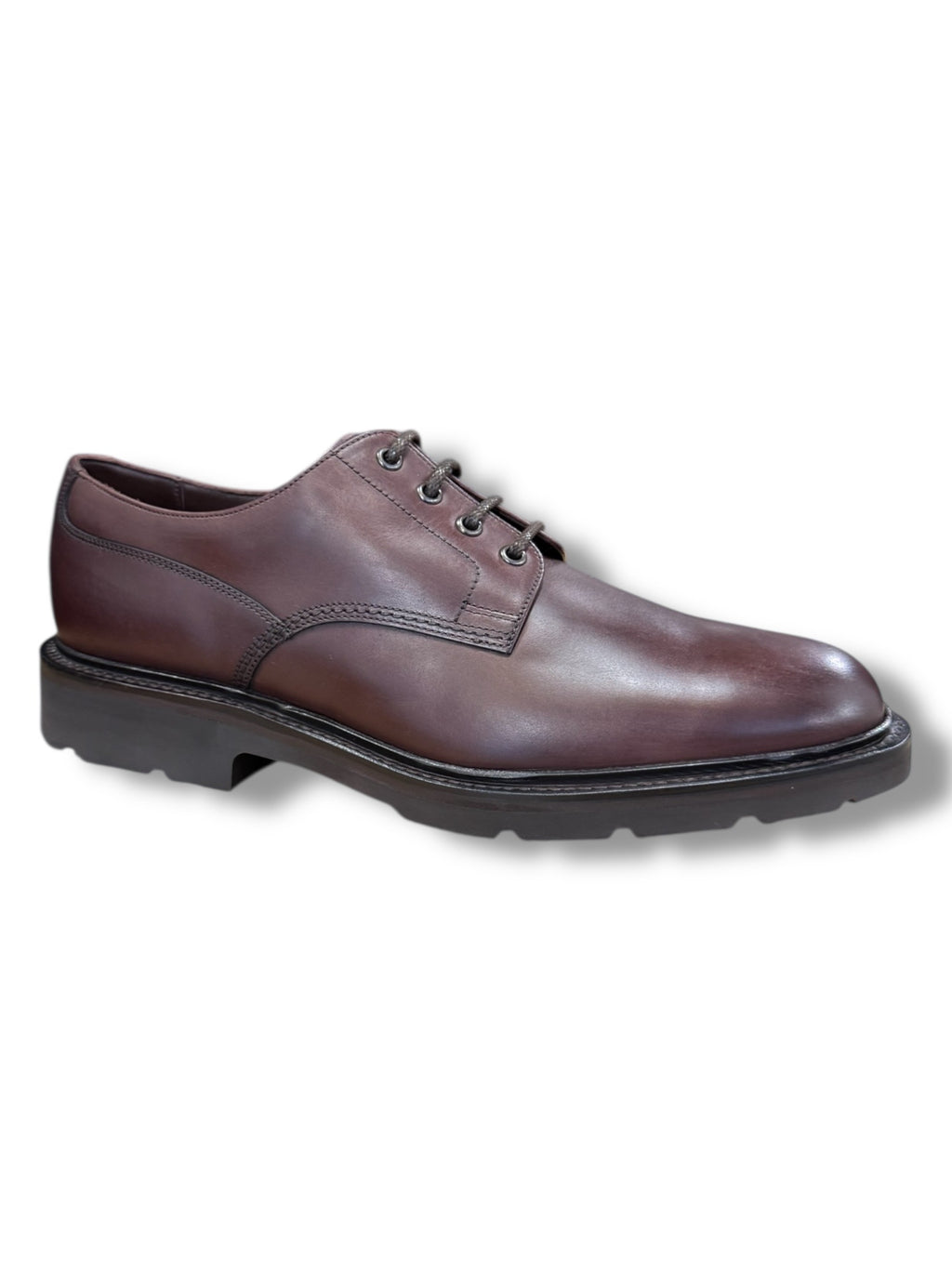 Loake Ryde Plain Derby Brown