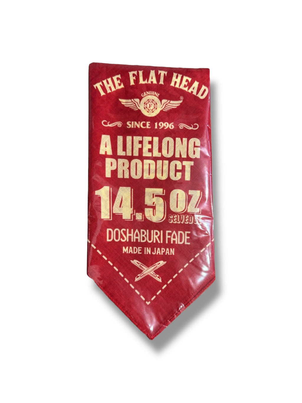 THE FLAT HEAD - FN-3009 Tapered Rinsed Jeans LT Zimbabwe Cotton - 14,5oz