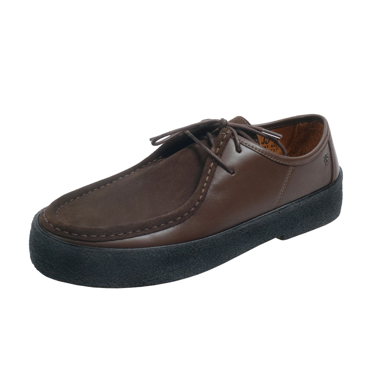 The Original Playboy - The Original Style 114 - Leather Suede Combi- Dark Brown