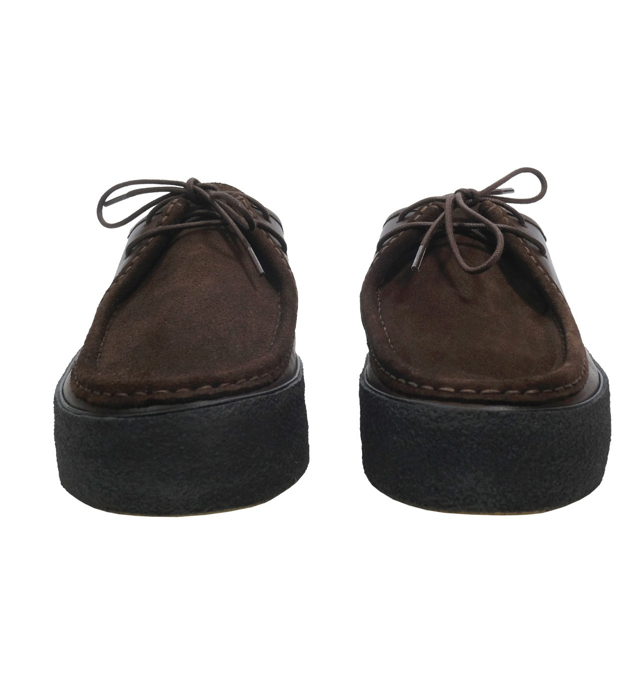 The Original Playboy - The Original Style 114 - Leather Suede Combi- Dark Brown