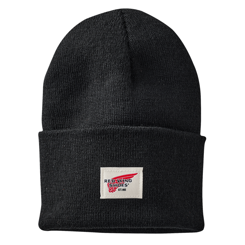 Red Wing - ACRYLIC LOGO BEANIE - BLACK