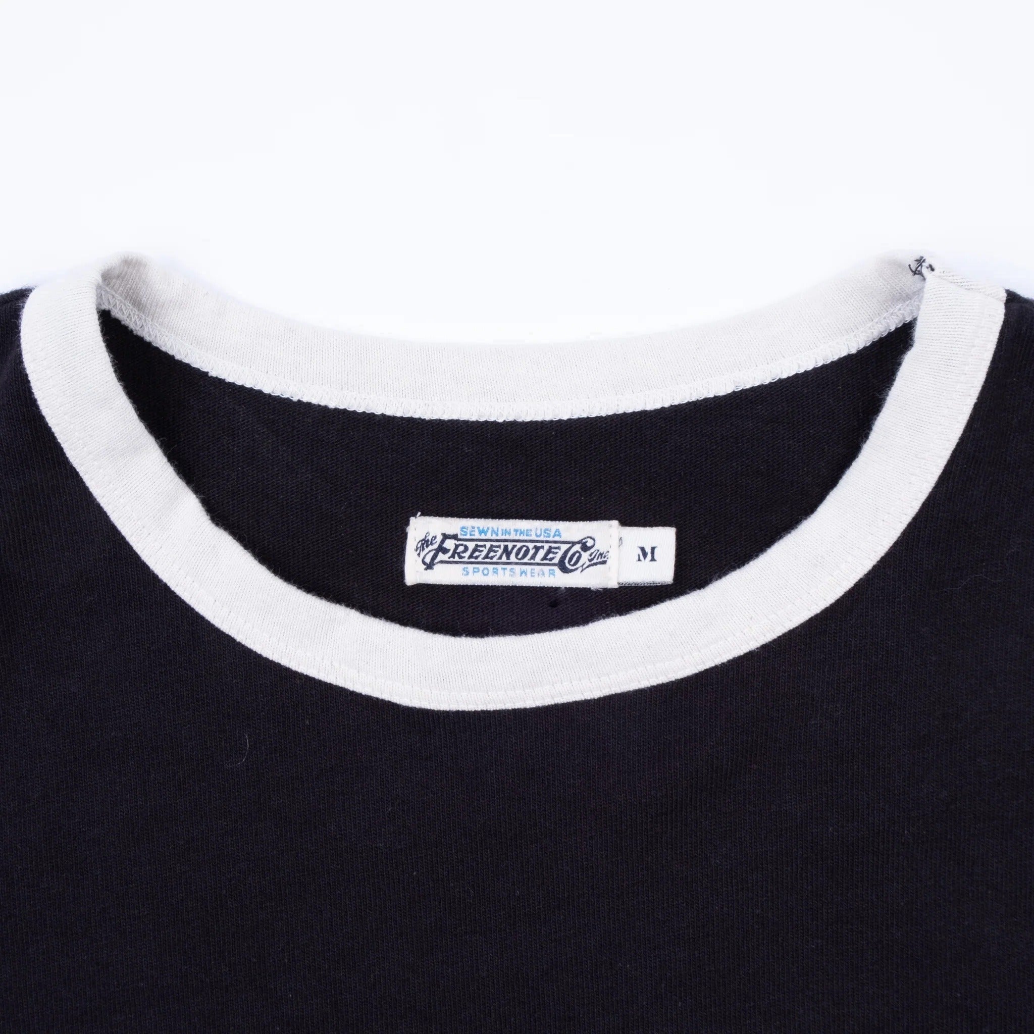 Freenote Cloth - ringer s/s t-shirt black