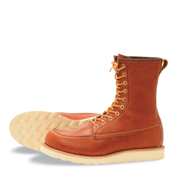 Red Wing 877 8" Oro Legacy Moc Toe Boot