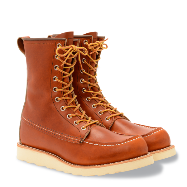 Red Wing 877 8" Oro Legacy Moc Toe Boot