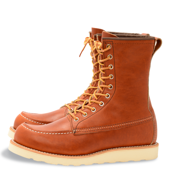 Red Wing 877 8" Oro Legacy Moc Toe Boot