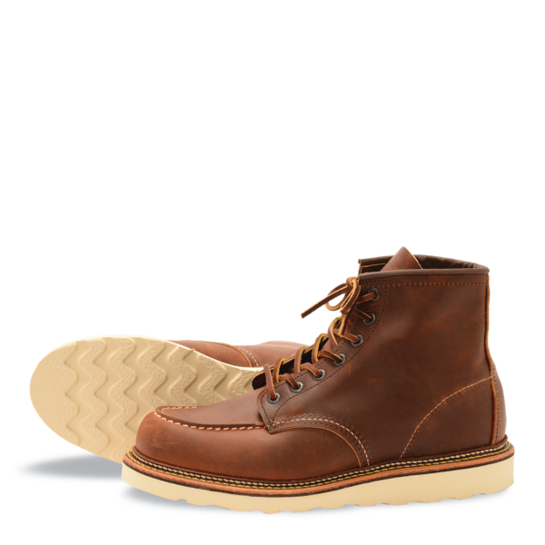 Red Wing 1907 6" Moc Toe Copper Rough and Tough
