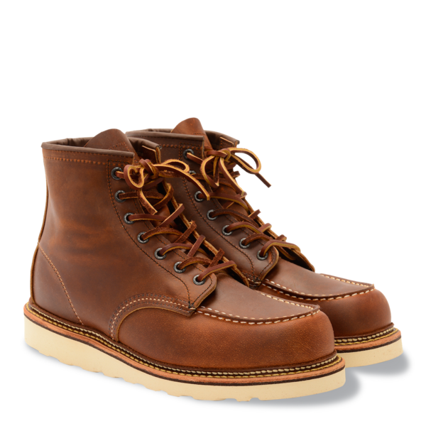 Red Wing 1907 6" Moc Toe Copper Rough and Tough