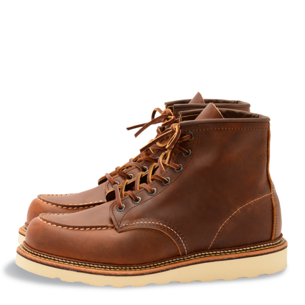 Red Wing 1907 6" Moc Toe Copper Rough and Tough