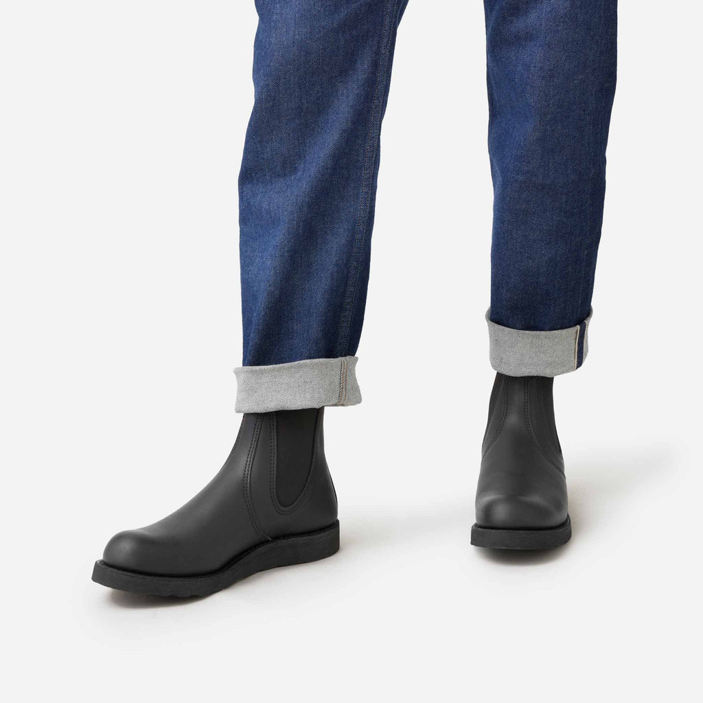 Red Wing 3194 Classic Chelsea Black Harness