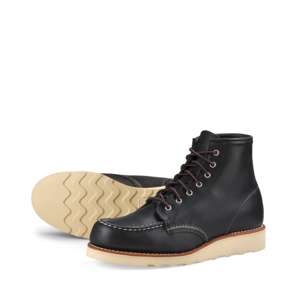 Red Wing 3373 Women`s Black Moc Toe