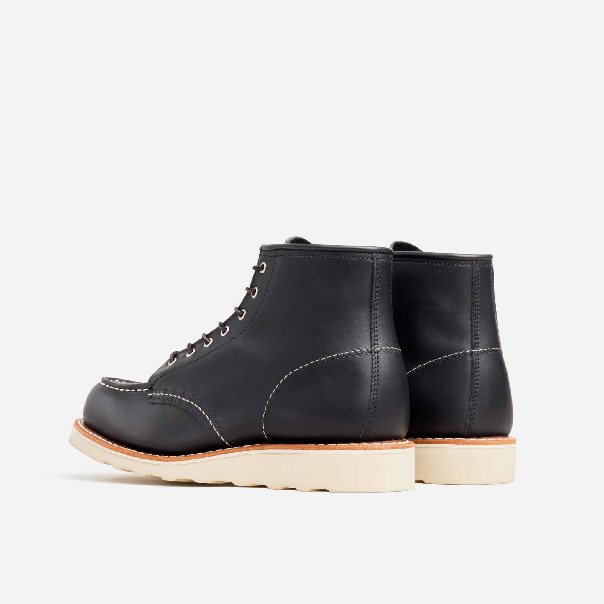 Red Wing 3373 Women`s Black Moc Toe
