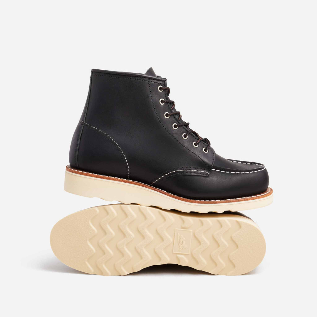 Red Wing 3373 Women`s Black Moc Toe