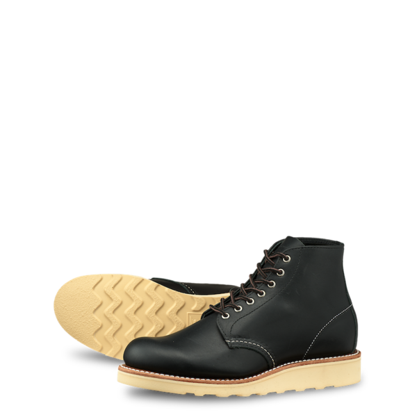 Red Wing 3450 Women`s 6-inch Round Toe, Black - ONLINE ONLY!