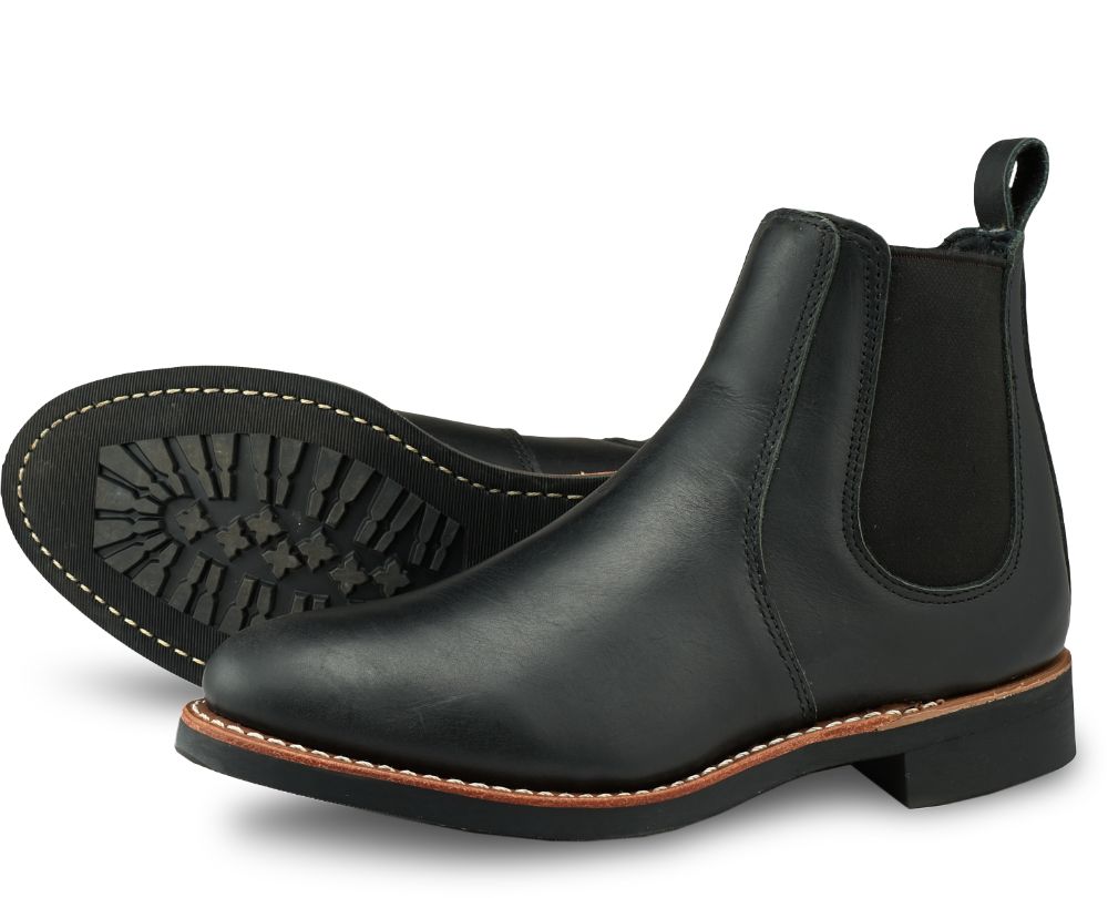 Red Wing 3455 Women`s Chelsea Boot, Black- ONLINE ONLY!