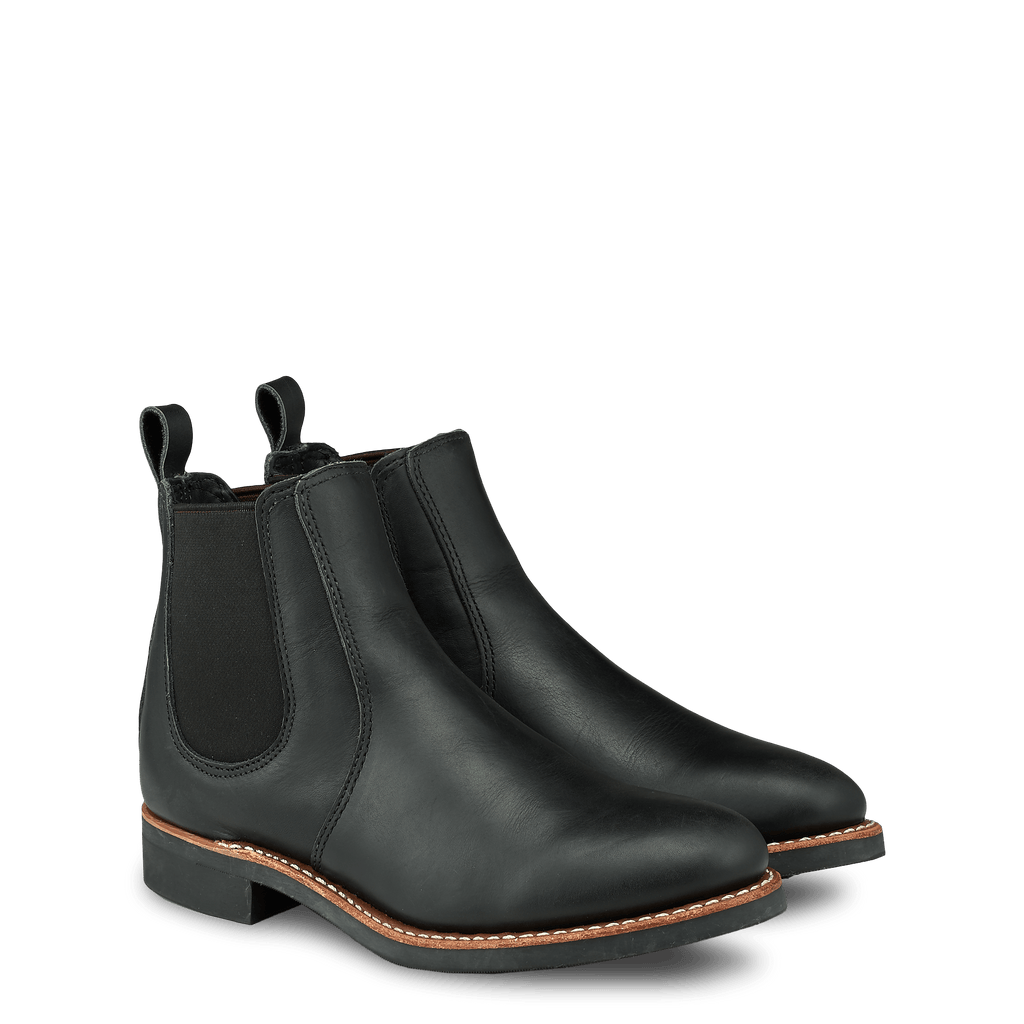 Red Wing 3455 Women`s Chelsea Boot, Black- ONLINE ONLY!