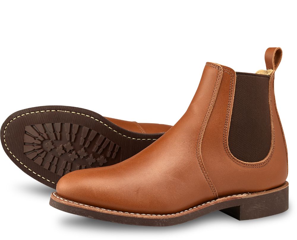 Red Wing 3456 Women`s Chelsea Boot, Tan - ONLINE ONLY!