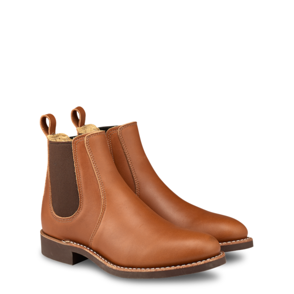 Red Wing 3456 Women`s Chelsea Boot, Tan - ONLINE ONLY!