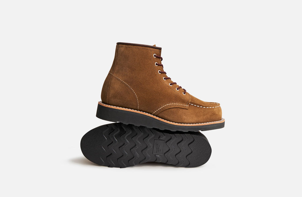 Red Wing Womens 3605 6'' Moc Clove Acampo Leather