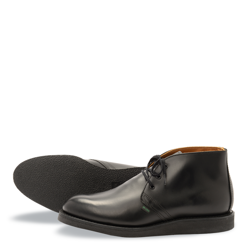 Red Wing 9196 Postman Chukka Black Chaparral