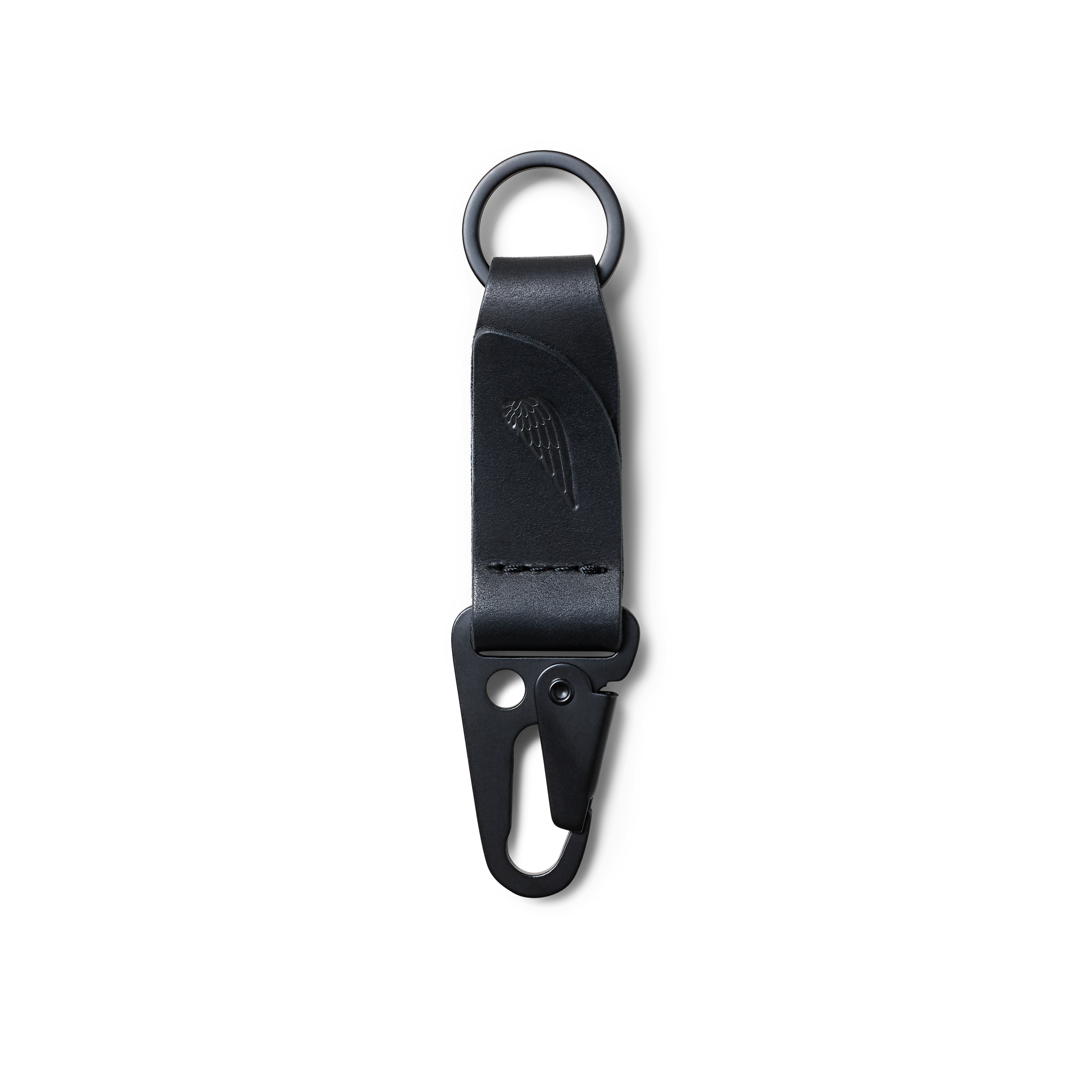 Red Wing Leather Key Chain Black